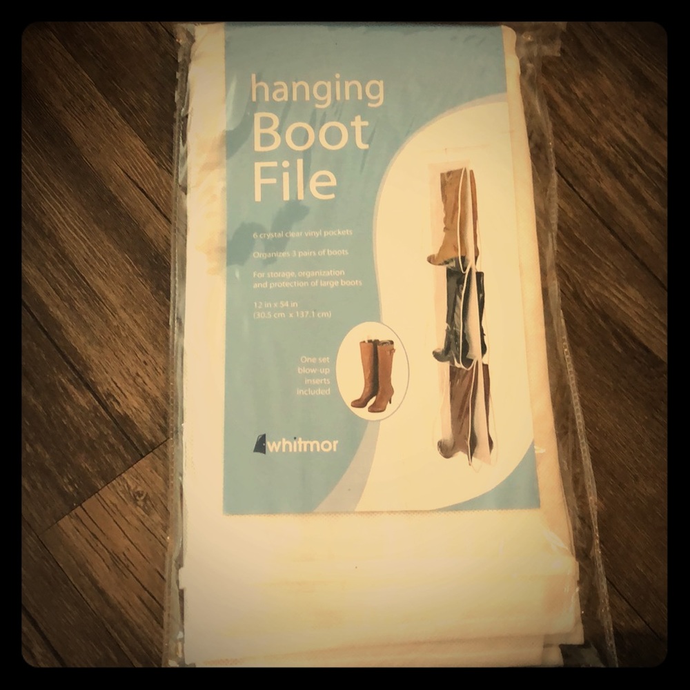 Whitmor Brand Hanging Boot File